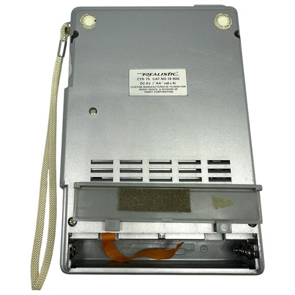 Realistic CTR-75 Voice Activated Cassette Tape Recorder *FOR REPAIR* - Picture 7 of 7